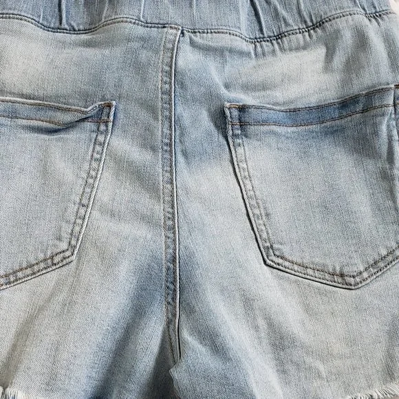 NWT: Rewash Boyfriend Jogger Shorts Vintage Reunion Super High Rise Size M - Picture 2 of 3